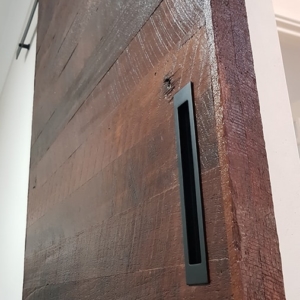 recycled jarrah timber internal sliding door