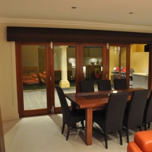 Open Small Space with Bifold Doors